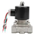 thumbnail image 1 of 3/8in Sole Valve Direct Acting Normally Closed Stainless Steel for Water Air OilDC 12V, 1 of 4