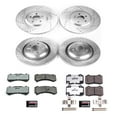 thumbnail image 3 of PowerStop Front and Rear Z26 Street Warrior Carbon-Fiber Ceramic Brake Pad and Drilled and Slotted Rotor Kit Fits: DODGE Select Models K8170-26, 3 of 9