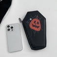 thumbnail image 4 of Monedero para teléfono móvil para mujer, cartera multiusos con diseño de calavera, bolso de moda para mujer y niña, 4 of 9