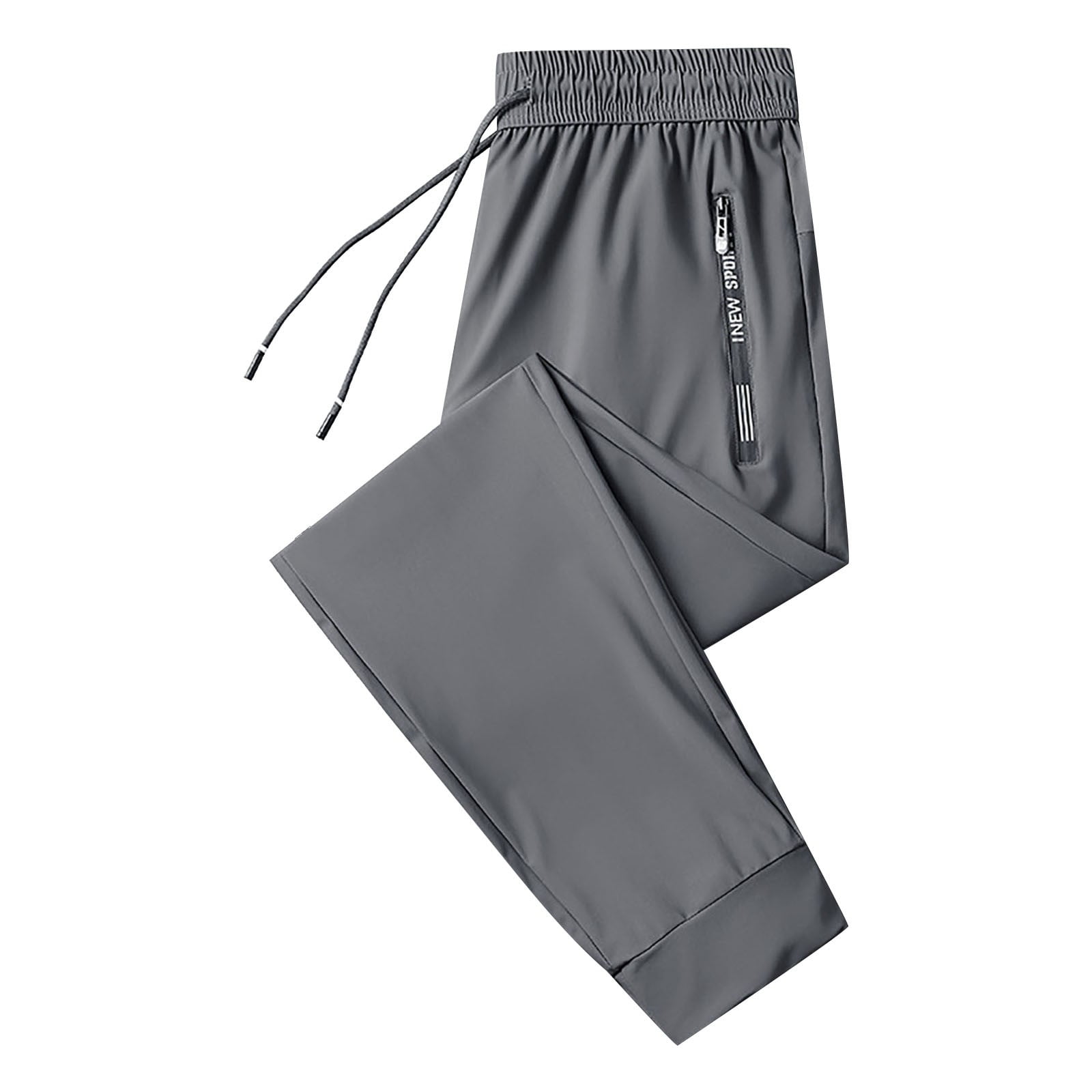 Ketyyh chn99 Pyjama Homme Pantalons en Lin Pantalons de Travail Poches a Rabat Athletiques Harem Baggy Pantalons GY1 XL Walmart