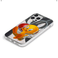 thumbnail image 4 of Mobile phone case for SAMSUNG S23 ULTRA original and officially Licensed Looney Tunes pattern Tweety 008 optimally adapted to the shape of the mobile phone, case made of TPU, 4 of 5