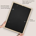 thumbnail image 5 of Americanflat 20x28 Picture Frame with Polished Plexiglass - Use as 16x24 Frame with Mat or 20x28 Frame Without Mat - Hudson Collection - Wide Photo Frame for Wall display - Natural Oak, 5 of 5