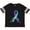 Football Black and White, variant on Inktastic Suicide Prevention Ribbon with Blue and Purple Hearts Boys or Girls Toddler T-Shirt