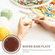 thumbnail image 3 of 3PCS PU Leather Bag Bottom Round Knitting Crochet Bag Shaper Base with Holes, 3 of 4