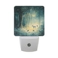 thumbnail image 6 of Yayeee LED Night Light for The Home Plug in With Light Sensors 2 Pack, Night Forest Scene, 6 of 6