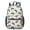Monster Cartoon Truck-2, variant on Monster Cartoon Truck White Pattern 17" School Backpacks for Teens,Waterproof Oxford Fabric,S-Shape Padded Straps for School,Travel,Hiking,Camping