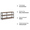 thumbnail image 4 of Spaco Sturdy Console, Double X-Frame, Powder-Coated Legs, 29.92"H, 4 of 4