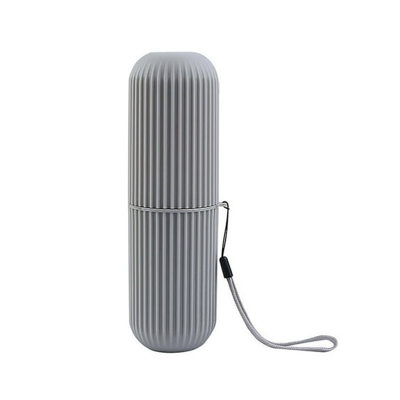 RAGUPEL Toothbrush Cover,Compact and Portable Storage Box,Perfect for Travel Brush Holder,Gray