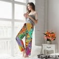 thumbnail image 5 of Bixox Women's Dancing African Womans Patterned Pajama Pants Loungewear, 5 of 5