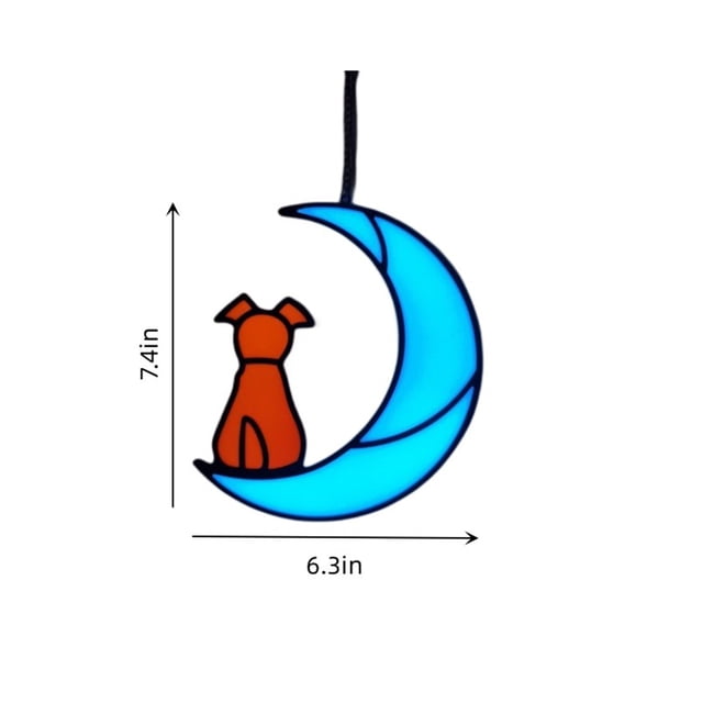 Gifts for Friends Dog Commemorative Gifts for Dog Lovers, Dogs Hanging On Stained Glass Windows, Sympathy for Dog Lovers Who Have Lost Their Dogs, Pet Commemorative Sympathy Gifts