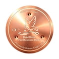 thumbnail image 2 of Outdor Copper Disc Bird Bath For Bird Feeders Brass Water Basin Cleaning Disk For Outdoor Bird Bath Bird Feeders For Outdoor Use Copper Bird Bath Cleaner With Protective Coating, 2 of 4