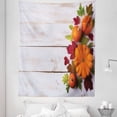 thumbnail image 1 of Rustic Orange Tapestry, Pumpkins Autumn Foliage Leaves Seasonal Change Harvest Themed Photo Shot, Fabric Wall Hanging Decor for Bedroom Living Room Dorm, 5 Sizes, Multicolor, by Ambesonne, 1 of 1