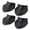 A, variant on 2 Pair Electric Scooter Fishtail Rubber Front Rear Mudguards Electric Scooter Rear Mud Flap Electric Scooter Accessories