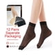 thumbnail image 4 of G&Y 9 Pares de Pantimedias hasta la Rodilla con Puntera Reforzada - Medias de Nailon 20D para Mujer, 5 Negros y 4 Desnudos, 4 of 6