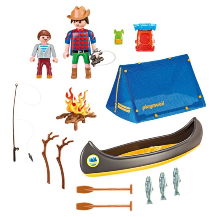 PLaymobil Camping Adventure Carry Case - Action Figure Set Children Ages 4+ - image 5 of 6