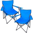 thumbnail image 1 of Kit Sillas Plegables Azules Jardimex 2 piezas camping jardin, 1 of 2