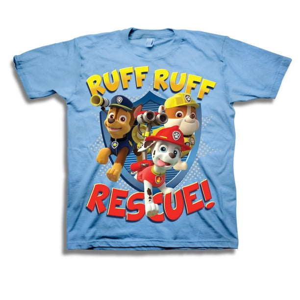 Camiseta de manga corta para bebés y niños pequeños de la Patrulla Canina