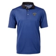 thumbnail image 2 of Men's Cutter & Buck  Blue Seattle Mariners City Connect Virtue Eco Pique Micro Stripe Recycled Polo, 2 of 3
