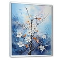 thumbnail image 2 of Designart "Harmony In Snowy Blooms I" Snow Floater Framed Wall Art Prints, 2 of 5