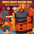 thumbnail image 4 of WREESH Outdoor Warm Clothing Heated For Riding Skiing Fishing Charging Via Heated Coat, 4 of 5