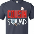 thumbnail image 4 of Inktastic Cousin Squad Baseball and Bat T-Shirt, 4 of 5