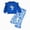 H154-Blue, variant on TOWED22 Infant Toddler Girl 2 Piece Winter Clothes Long Sleeve Soft Crewneck Tee and Joggers Outfits Clothing(Khaki,7-8 Y)