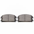 thumbnail image 3 of Geelife For Chrysler Dodge Front Drilled Slotted Brake Rotors Black & Ceramic Pads Kit, 3 of 7