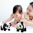 thumbnail image 3 of LICHENGTAI Electric Panda Plush Toy Make Sounds Panda Toy Walking Panda Plush Doll Sound Toy Electric Animal Moving Panda Interactive Toy for Kids Children Baby Companion Toys Festival Gifts Type 2, 3 of 13