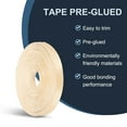 thumbnail image 4 of Uxcell Edge Banding, Wood Veneer Tape Pre-glued Plywood Edge Banding with Hot Melt Adhesive for Furniture Restoration Birch 3/4 inch x 100 ft, 4 of 7