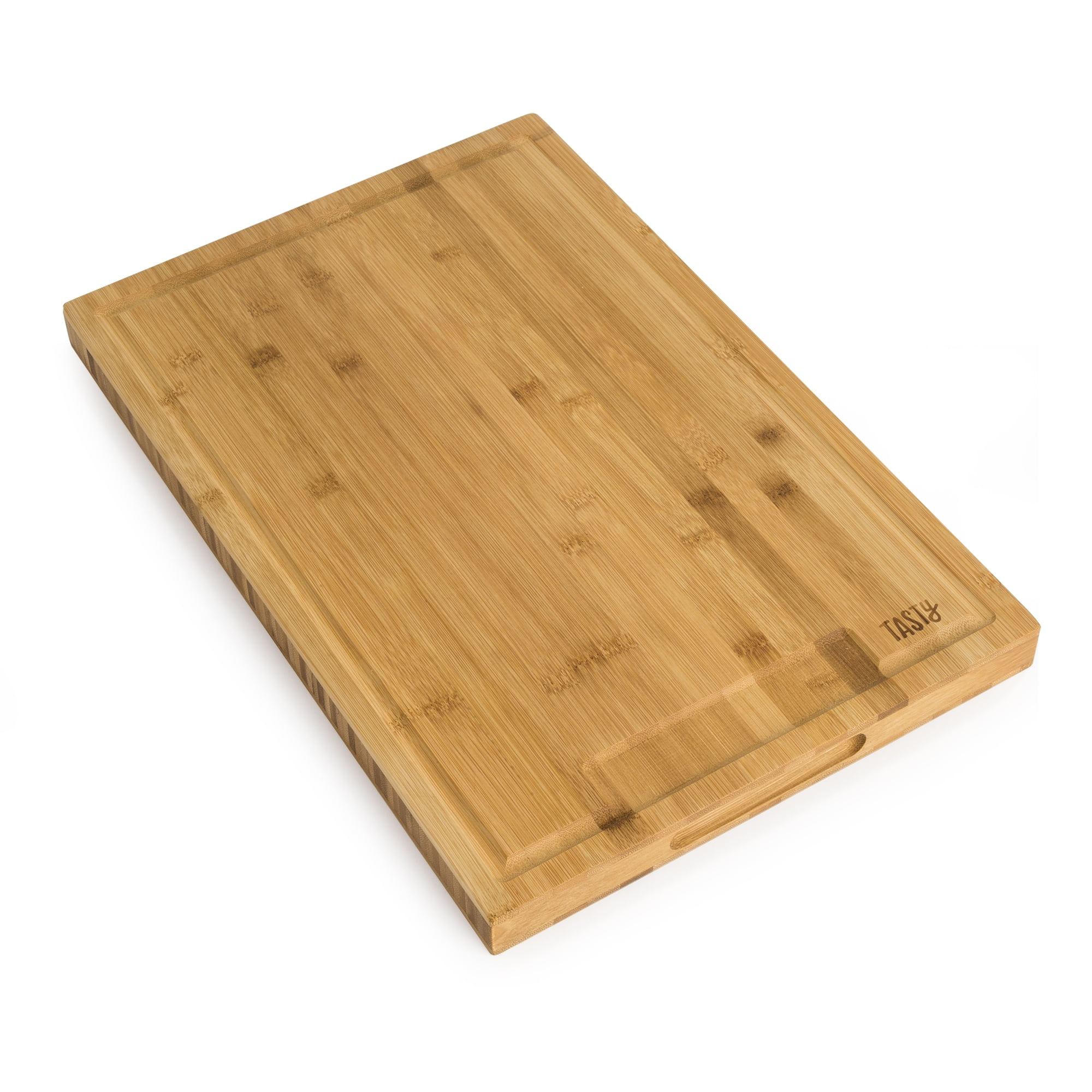 Tasty 18”x12” Bamboo Serving and Cutting Board