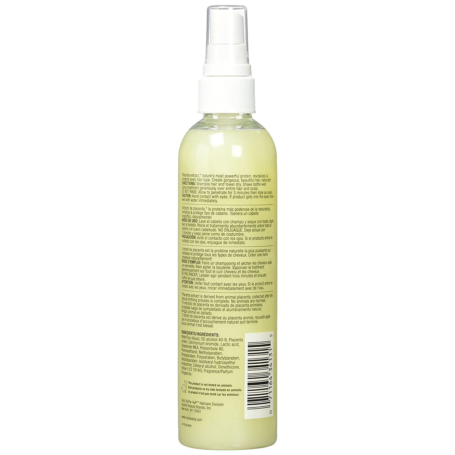 Hask Placenta Original Leave In Instant Conditioning Treatment 8 Oz.