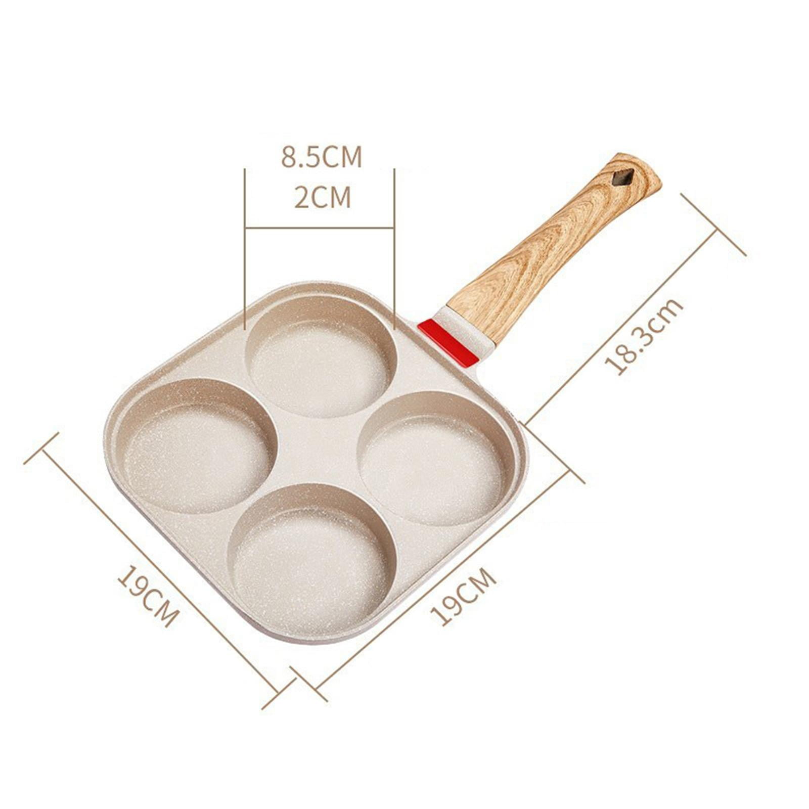  12cm Mini Frying Pan Round Egg Pan One Egg Fry Pan Egg Pancake  Maker Omelet Mini Breakfast Pan with Long Handle Safe Cookware Small Egg  Skillet (Blue): Home & Kitchen