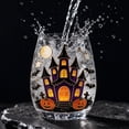 thumbnail image 6 of AuroraX Halloween Cups Plastic Witches Glass Coffee Cups with Lids,Clear Funny Personalized Gift for Halloween Holiday, 6 of 8