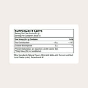 THORNE Creatine - Micronized Creatine Monohydrate Powder - Support for Muscles & Cognitive Function* - For Women & Men - Pineapple Orange - NSF Certified for Sport - 5 g per Serving - 60 Servings