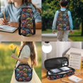 thumbnail image 5 of Yspwyqan Graffiti Truck Backpack Set With Lunch Box Pencil Case, 17 Inch Large Capacity Adjustable Straps Bookbag for Middle High School Travel Hiking, 5 of 7