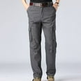 thumbnail image 2 of APEXFWDT Cargo Pants for Men Casual Work Hiking Pants Mens Big and Tall Multi Pockets Regular Fit Cargo Pants Lightweight Work Pants, 2 of 5