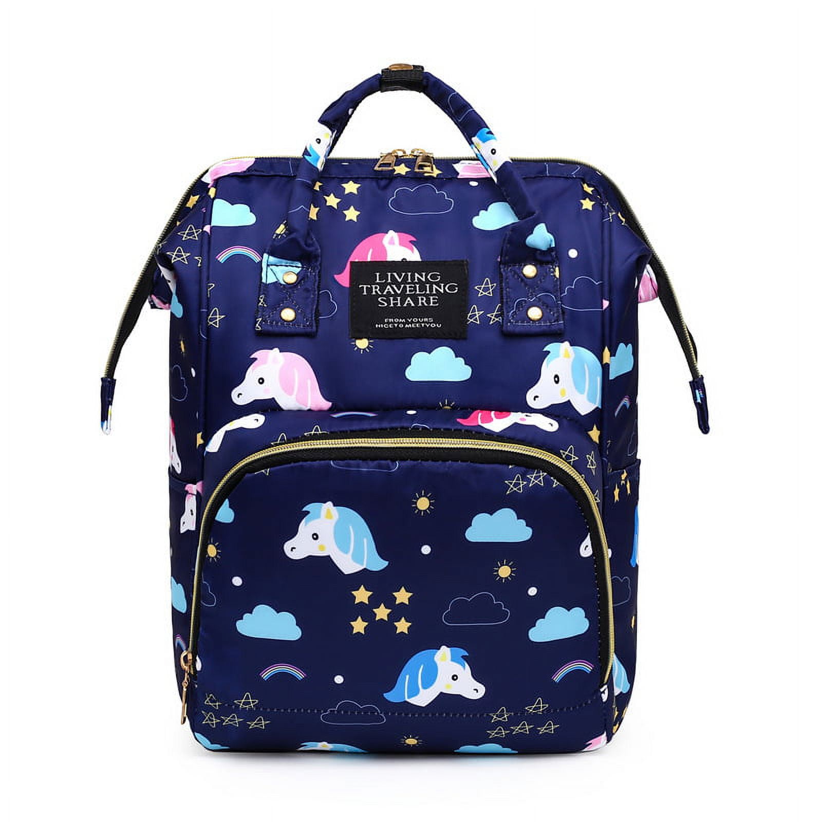 Fashionable Backpack Diaper Backpack Mummy Bag Multifunctional Large Capacity Maternity Baby Changing Bags Baby Stroller Backpack