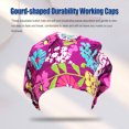 thumbnail image 4 of Operating Hats Nurses Long-time Service Gourd-shaped Pure Color Button Professional Assorted Colors Multifunctional Working Caps G-08, 4 of 5