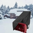 thumbnail image 3 of SHINYPASING Housse de Protection pour Souffleuse à Neige Noire Imperméable Résistante à l'Usure Housse pour Pelle à Neige d'Extérieur, 3 of 7