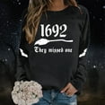 thumbnail image 2 of They Missed One Halloween Sweatshirt for Women 1962 Salem Witch Long Sleeve Shirt Crewneck Hocus Pocus Pullover Tops, 2 of 9