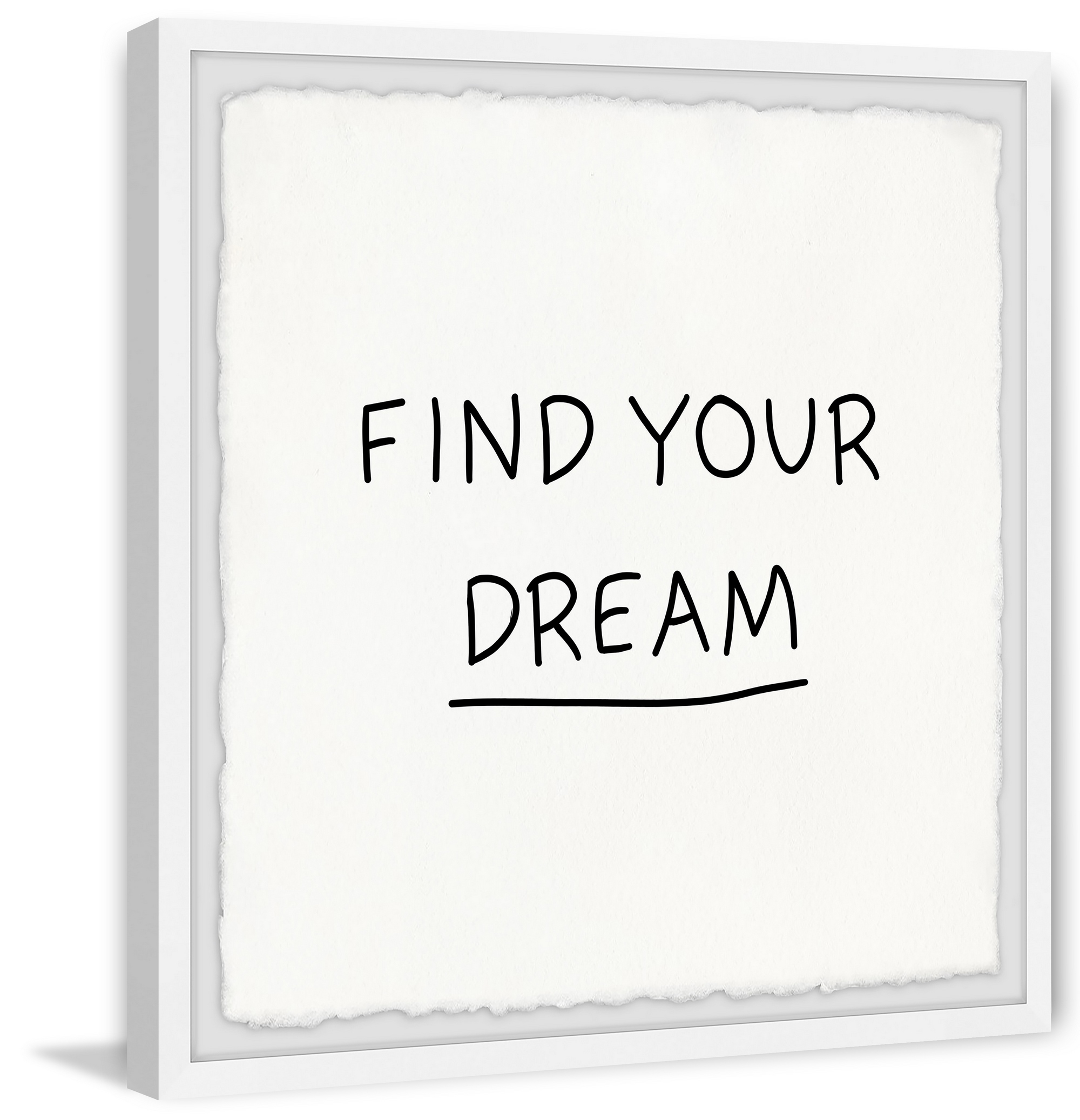 Marmont Hill Find Your Dream IV Framed Wall Art, 18" x 18"