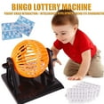 thumbnail image 4 of Large Traditional Bingo Game Family Revolving Ball Dispenser D5B7 Cards F4P8, 4 of 5