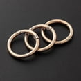 thumbnail image 2 of 10Pcs Round Spring Ring Buckle O-Ring for Loose-leaf Notebook Finish Ring Diy, 2 of 5