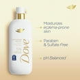 thumbnail image 3 of Dove 18.5 oz Fragrance Free Body Wash Soothing Relief, 3 of 4