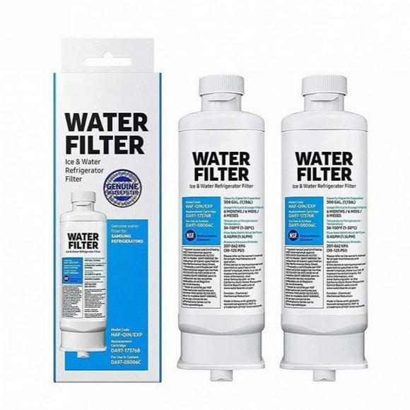 DA97-17376B Refrigerator Filter Element DA97-08006C Refrigerator Water Filter, Carbon Block Filter, Compatible With Samsung