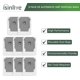 thumbnail image 5 of Bolsa de aspiradora de 8 piezas Compatible con Irobot Roomba I3+(3550) I7+(7550) S9+(9550) I6+(6550) I8+(8550) Base de limpieza Bolsa para manipulador de suciedad automática, 5 of 5