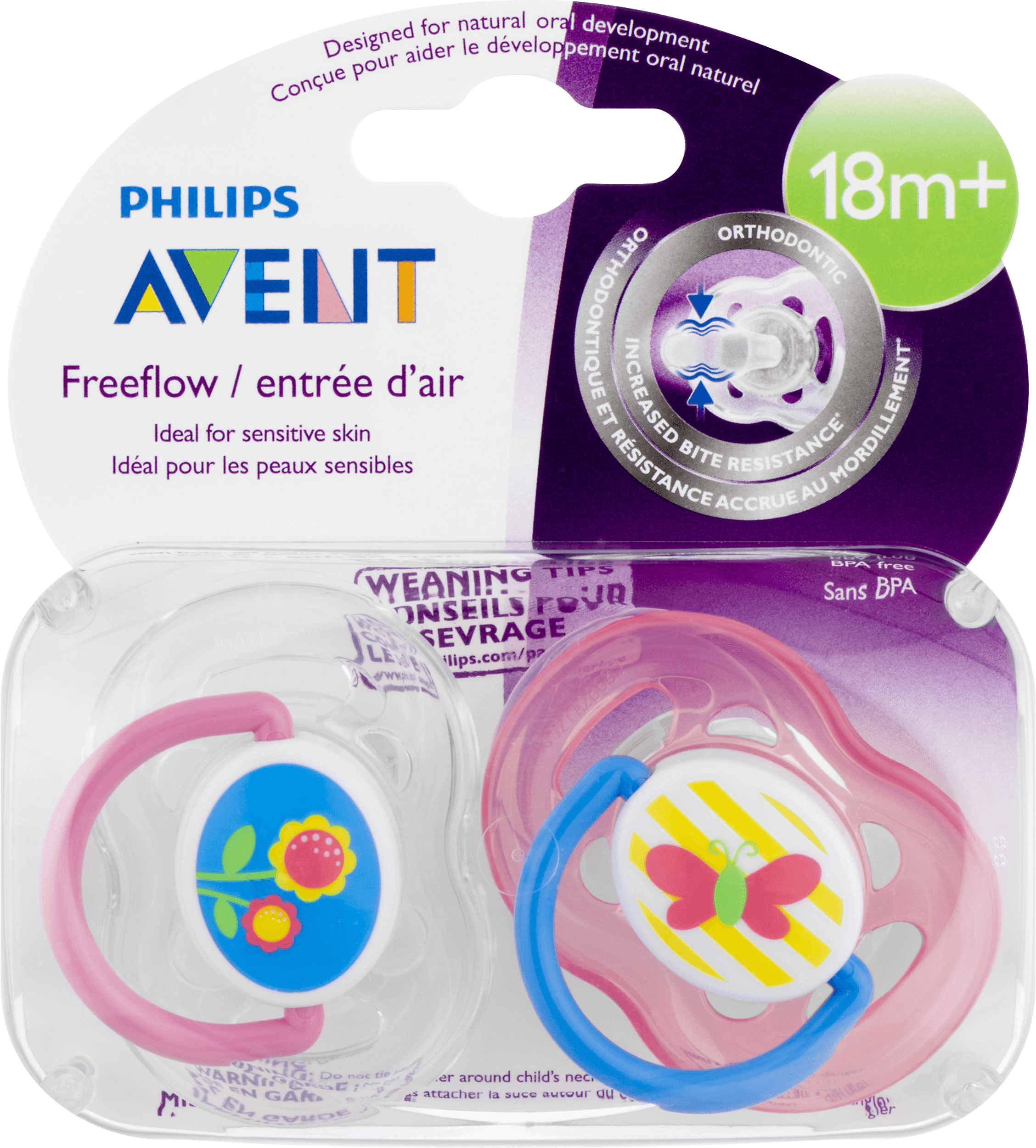 Philips Avent Freeflow Pacifier 18m+ 