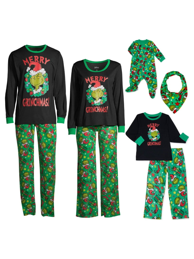 Seuss Toddler Unisex The Grinch Christmas Matching Family