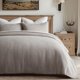 thumbnail image 2 of Juego de cama EVERGRACEHOME colcha king de algodón 274 x 244 cm color topo, 2 of 9