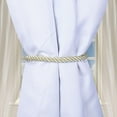 thumbnail image 2 of JeashCHAT Ropes Tie Backs for Window Curtain Cord Buckle Tiebacks Tie Backs, 2 of 5